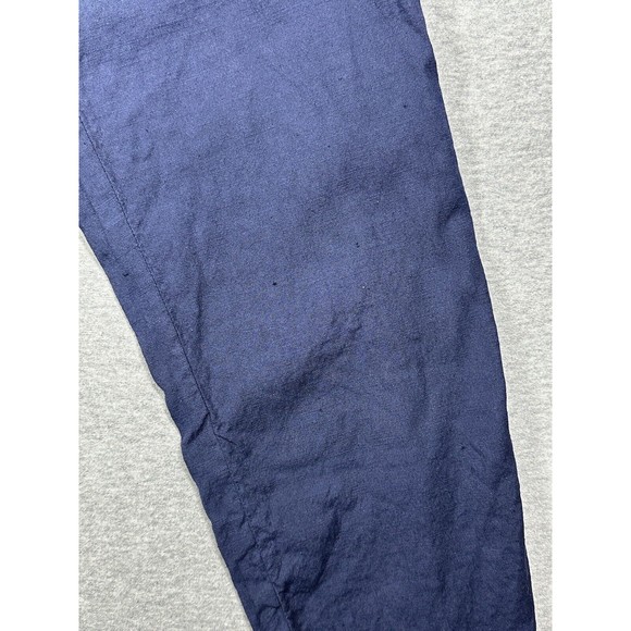 Frank & Eileen $298 Kinsale Italian Performance Linen Flax Size 2 - Navy Blue - Picture 6 of 14